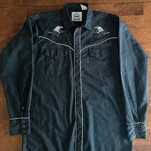 Vintage Eagle Mid-West Garment Co Western Shirt